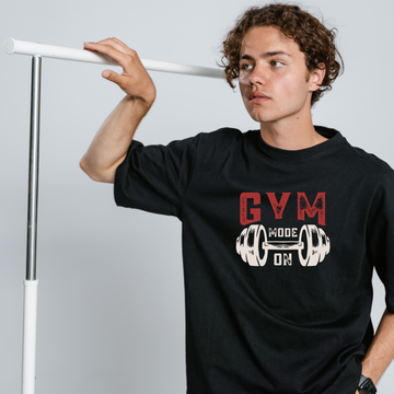 Black Gym Tshirt  For Boys