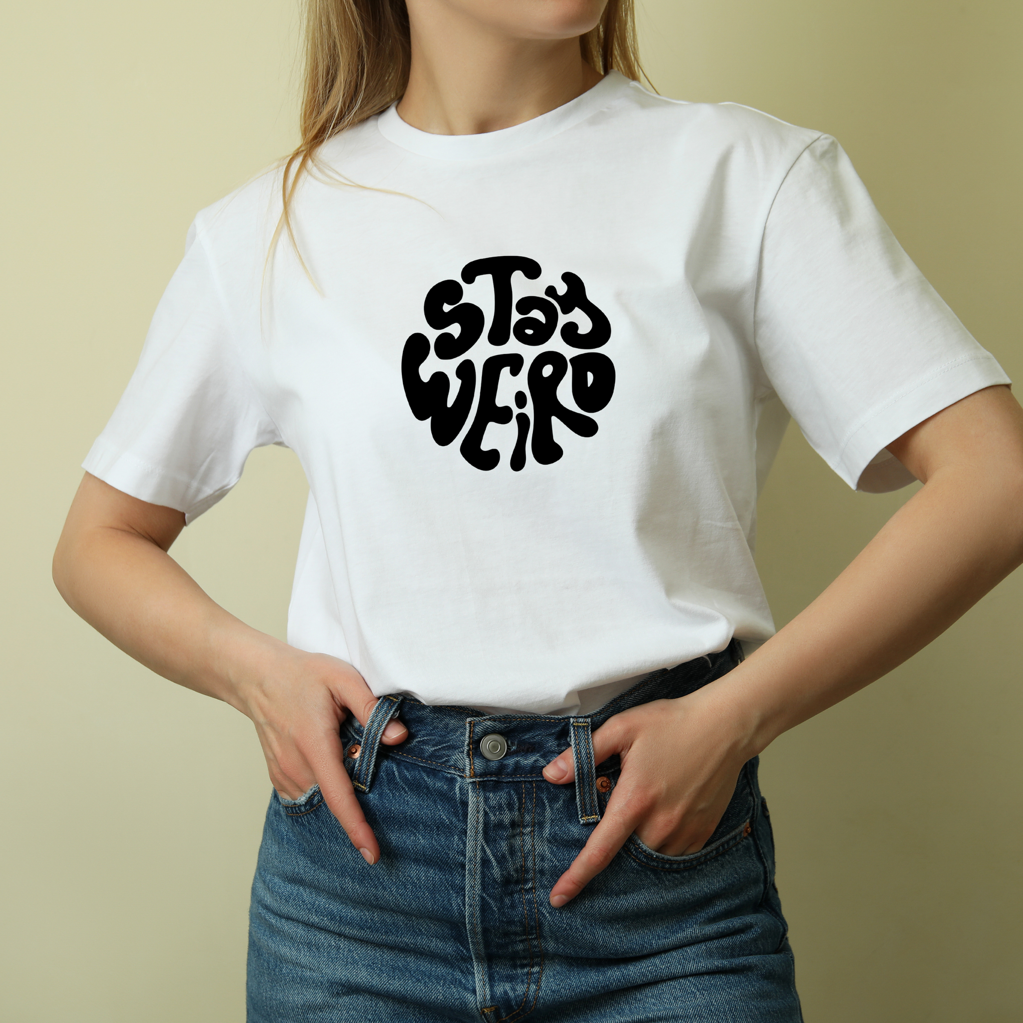 Stay Weird Girl Tshirt